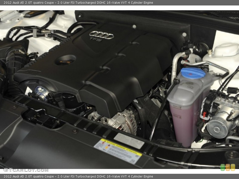 2.0 Liter FSI Turbocharged DOHC 16-Valve VVT 4 Cylinder Engine for the 2012 Audi A5 #55144208