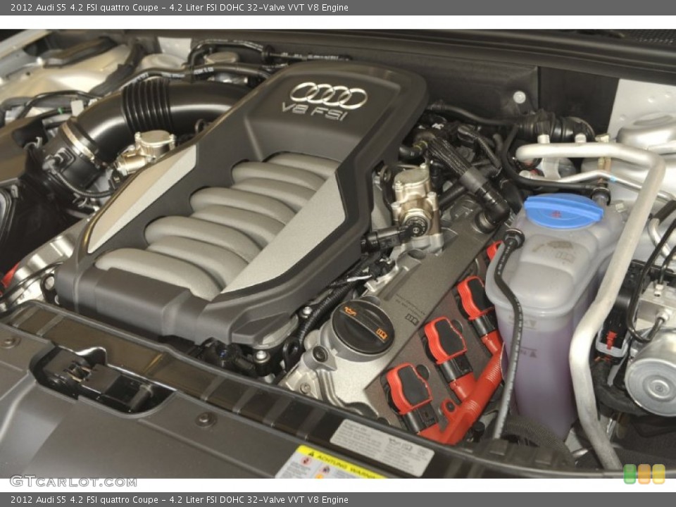 4.2 Liter FSI DOHC 32-Valve VVT V8 Engine for the 2012 Audi S5 #55145231