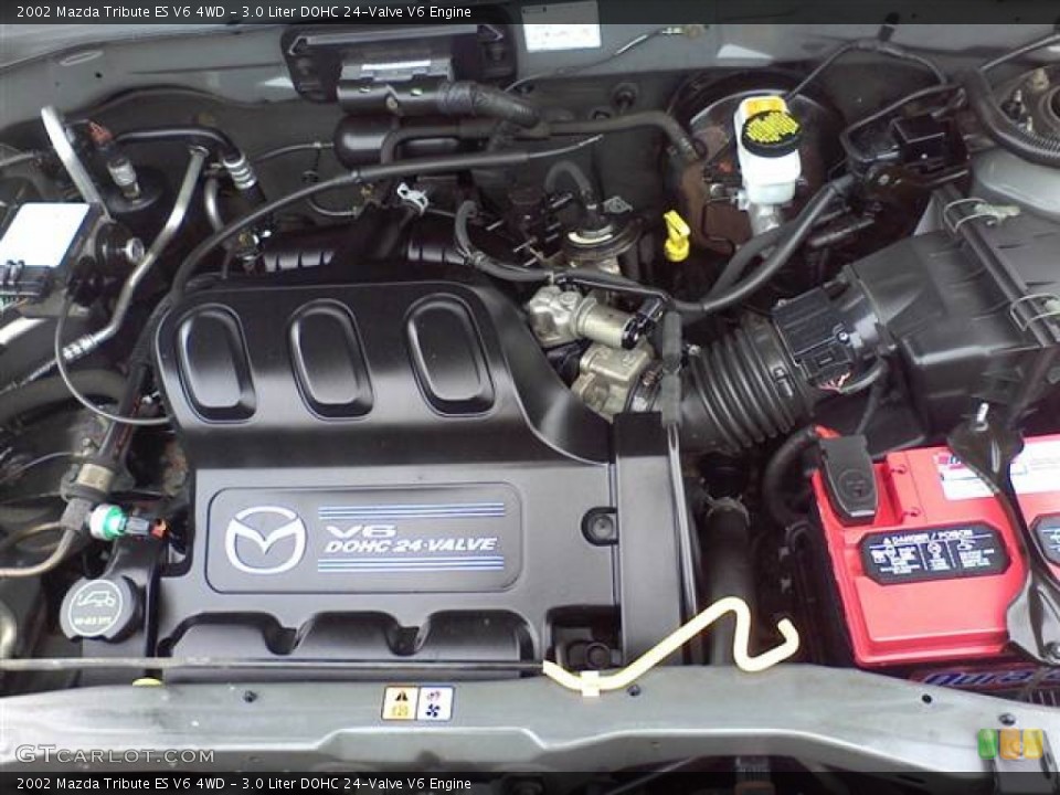 3.0 Liter DOHC 24-Valve V6 Engine for the 2002 Mazda Tribute #55147476