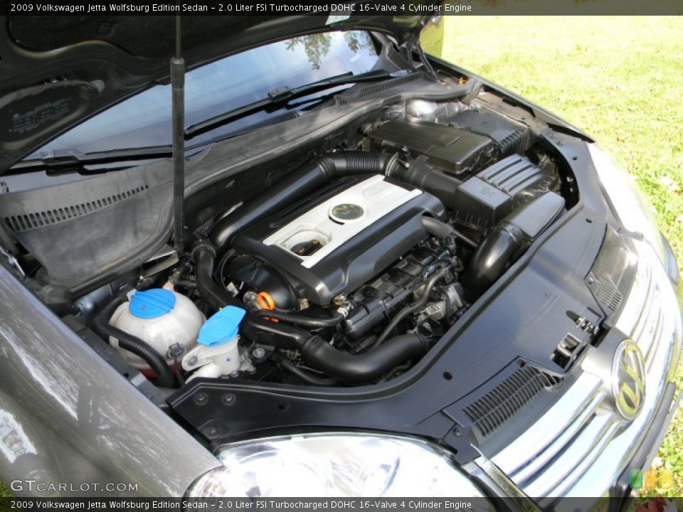 2.0 Liter FSI Turbocharged DOHC 16-Valve 4 Cylinder Engine for the 2009 Volkswagen Jetta #55149707