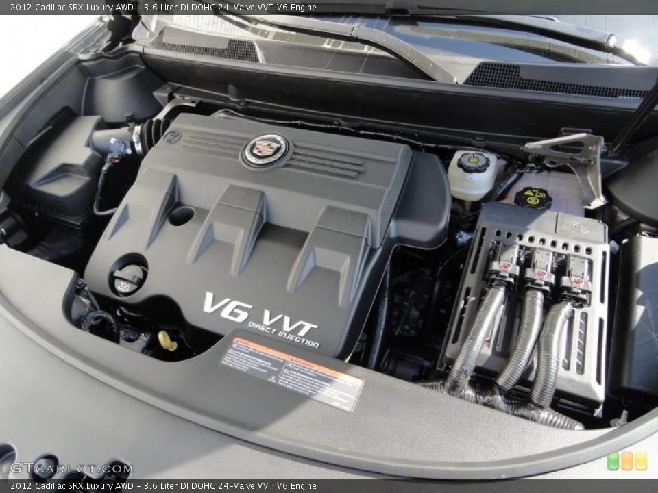 3.6 Liter DI DOHC 24-Valve VVT V6 Engine for the 2012 Cadillac SRX #55150508