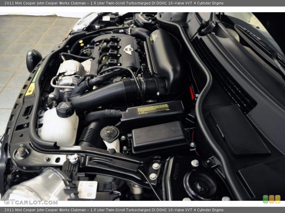 1.6 Liter Twin-Scroll Turbocharged DI DOHC 16-Valve VVT 4 Cylinder Engine for the 2011 Mini Cooper #55157939