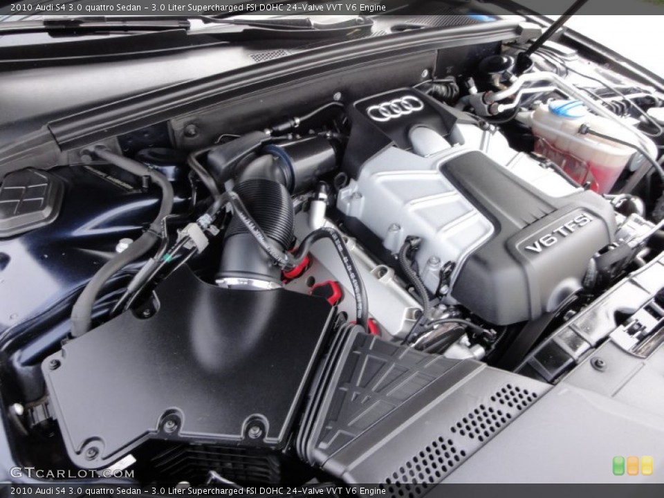 3.0 Liter Supercharged FSI DOHC 24-Valve VVT V6 Engine for the 2010 Audi S4 #55161549