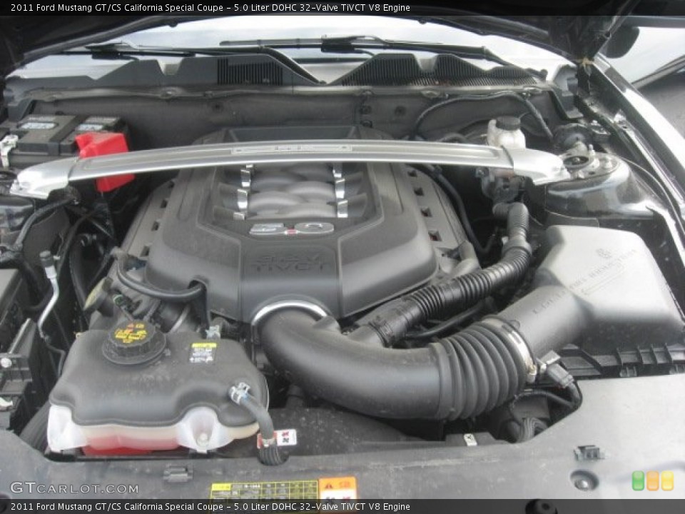 5.0 Liter DOHC 32-Valve TiVCT V8 Engine for the 2011 Ford Mustang #55167611