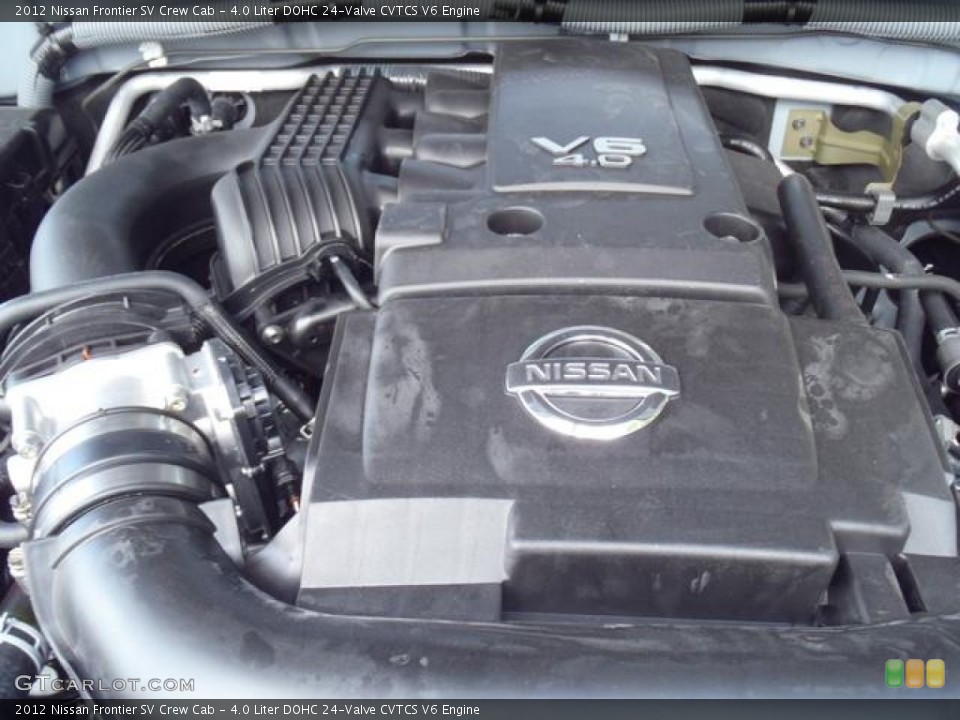 4.0 Liter DOHC 24-Valve CVTCS V6 Engine for the 2012 Nissan Frontier #55174722