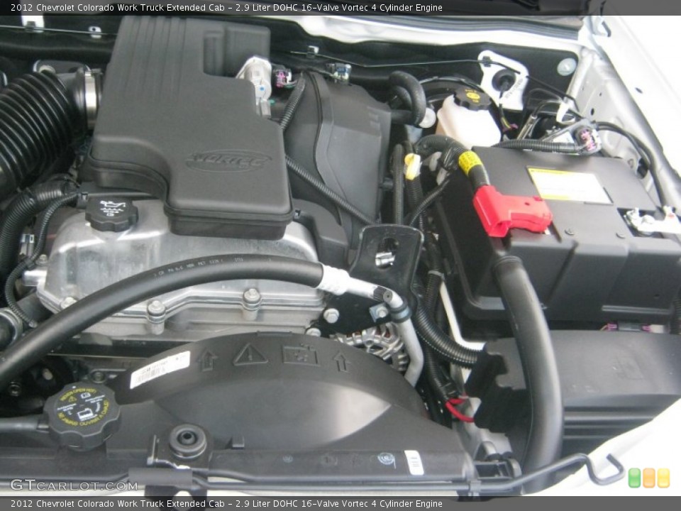 2.9 Liter DOHC 16-Valve Vortec 4 Cylinder Engine for the 2012 Chevrolet Colorado #55178268