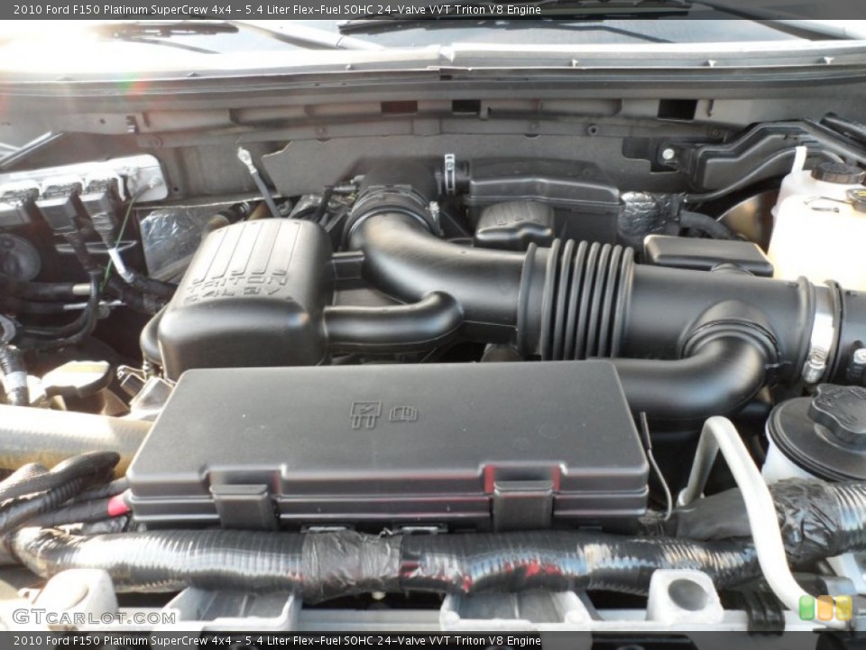 5.4 Liter Flex-Fuel SOHC 24-Valve VVT Triton V8 Engine for the 2010 Ford F150 #55180719