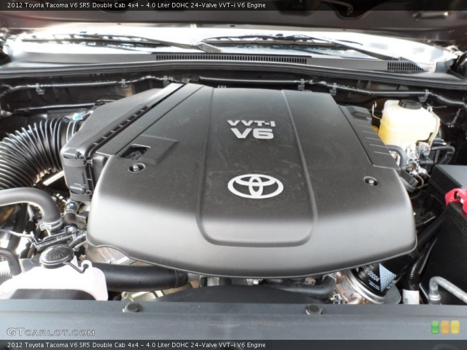 4.0 Liter DOHC 24-Valve VVT-i V6 Engine for the 2012 Toyota Tacoma #55183545