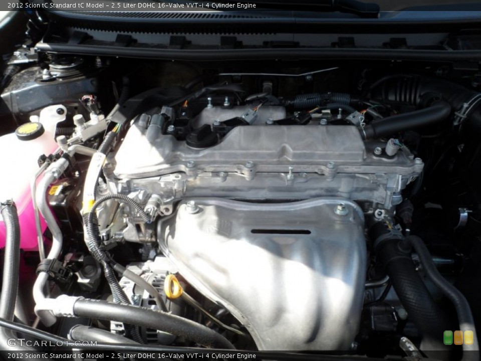 2.5 Liter DOHC 16-Valve VVT-i 4 Cylinder Engine for the 2012 Scion tC #55184160
