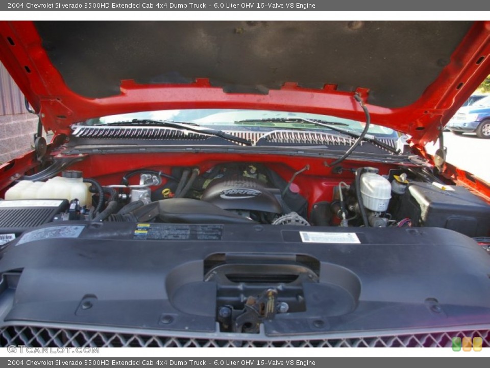 6.0 Liter OHV 16-Valve V8 Engine for the 2004 Chevrolet Silverado 3500HD #55185336