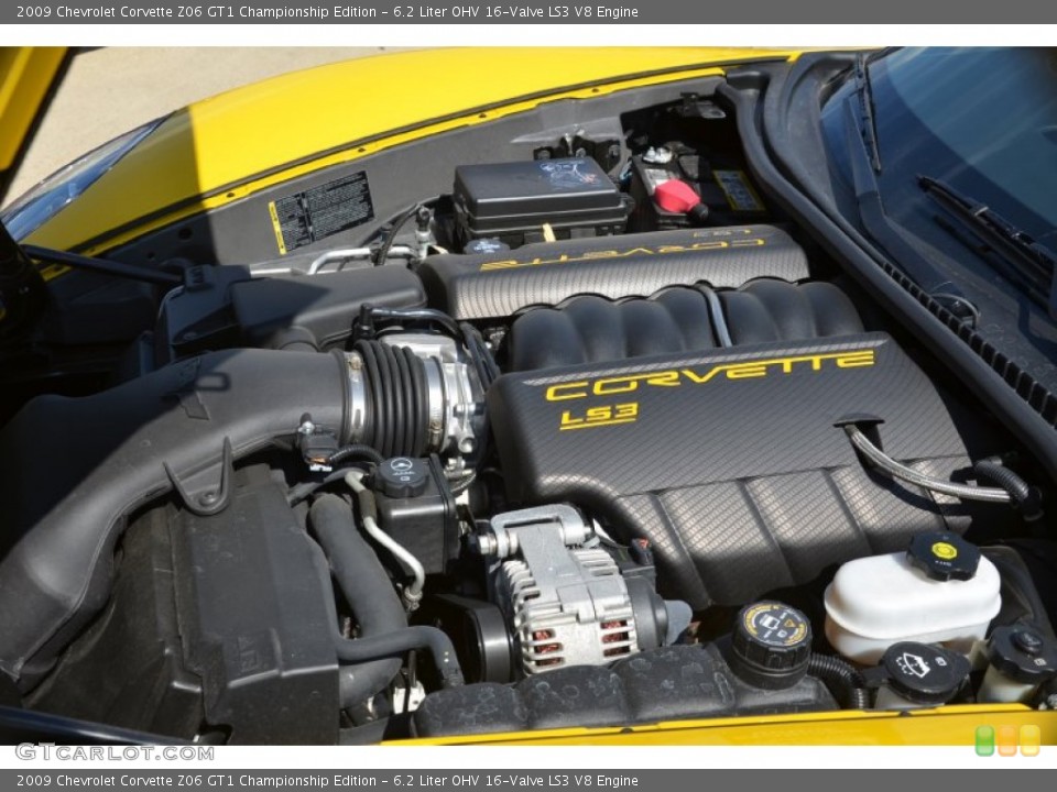 6.2 Liter OHV 16-Valve LS3 V8 Engine for the 2009 Chevrolet Corvette #55190172