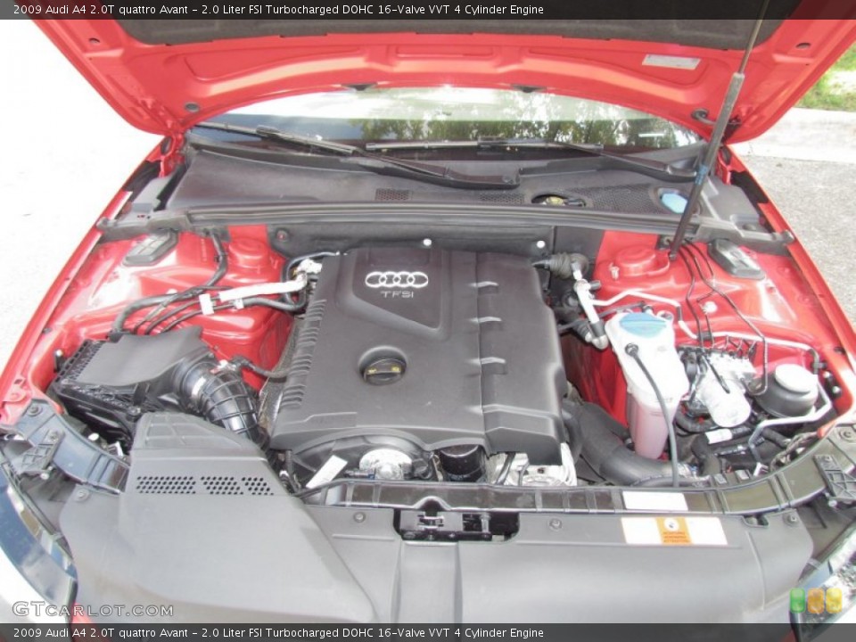 2.0 Liter FSI Turbocharged DOHC 16-Valve VVT 4 Cylinder Engine for the 2009 Audi A4 #55195665