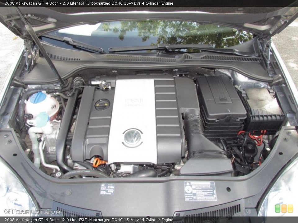 2.0 Liter FSI Turbocharged DOHC 16-Valve 4 Cylinder Engine for the 2008 Volkswagen GTI #55195878