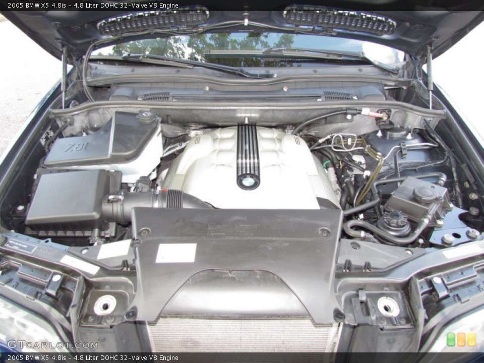 4.8 Liter DOHC 32-Valve V8 Engine for the 2005 BMW X5 #55196679
