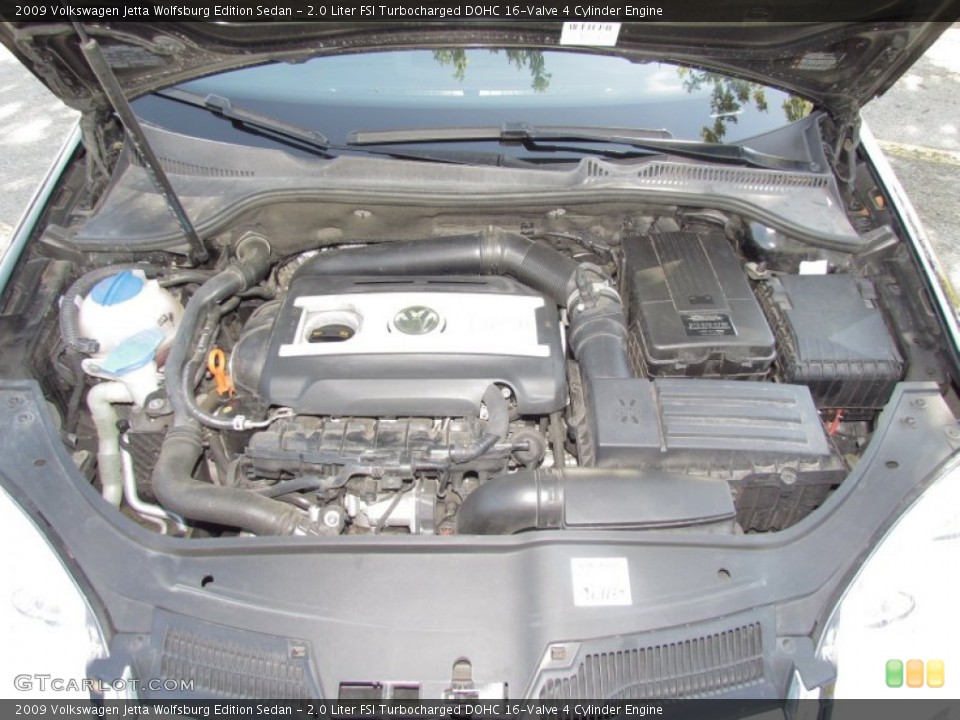 2.0 Liter FSI Turbocharged DOHC 16-Valve 4 Cylinder Engine for the 2009 Volkswagen Jetta #55197087