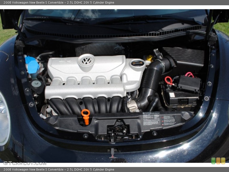2.5L DOHC 20V 5 Cylinder Engine for the 2008 Volkswagen New Beetle #55198161
