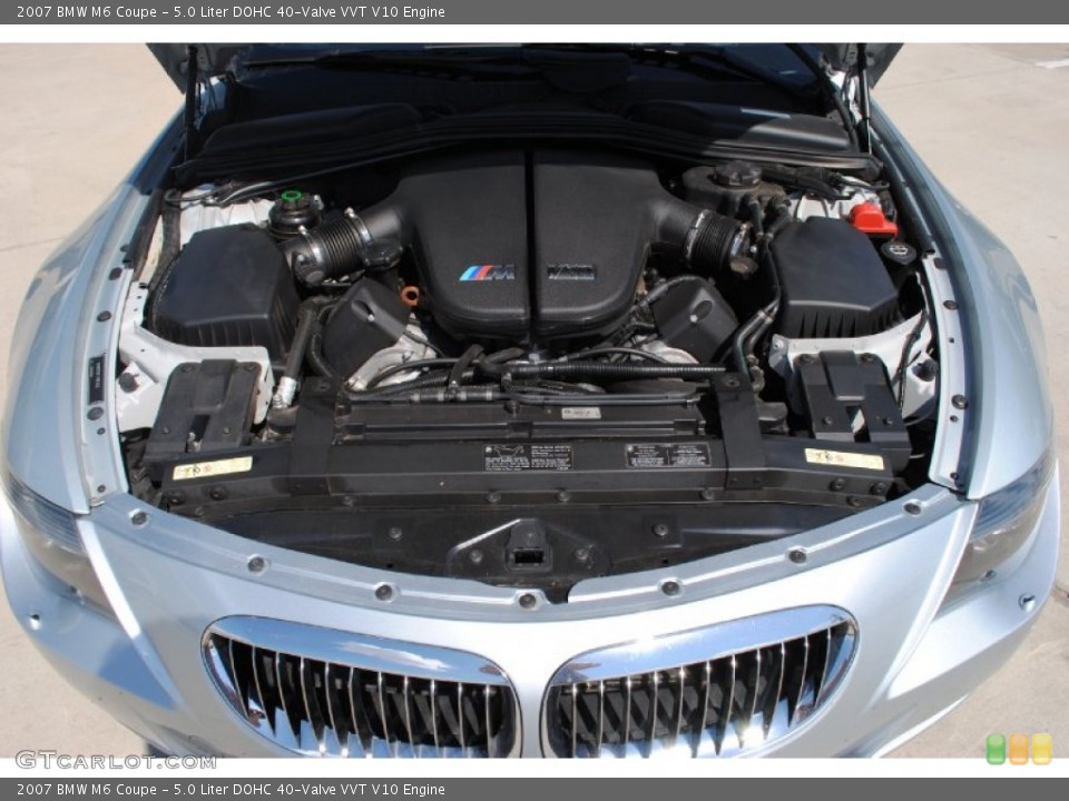 5.0 Liter DOHC 40-Valve VVT V10 Engine for the 2007 BMW M6 #55198466