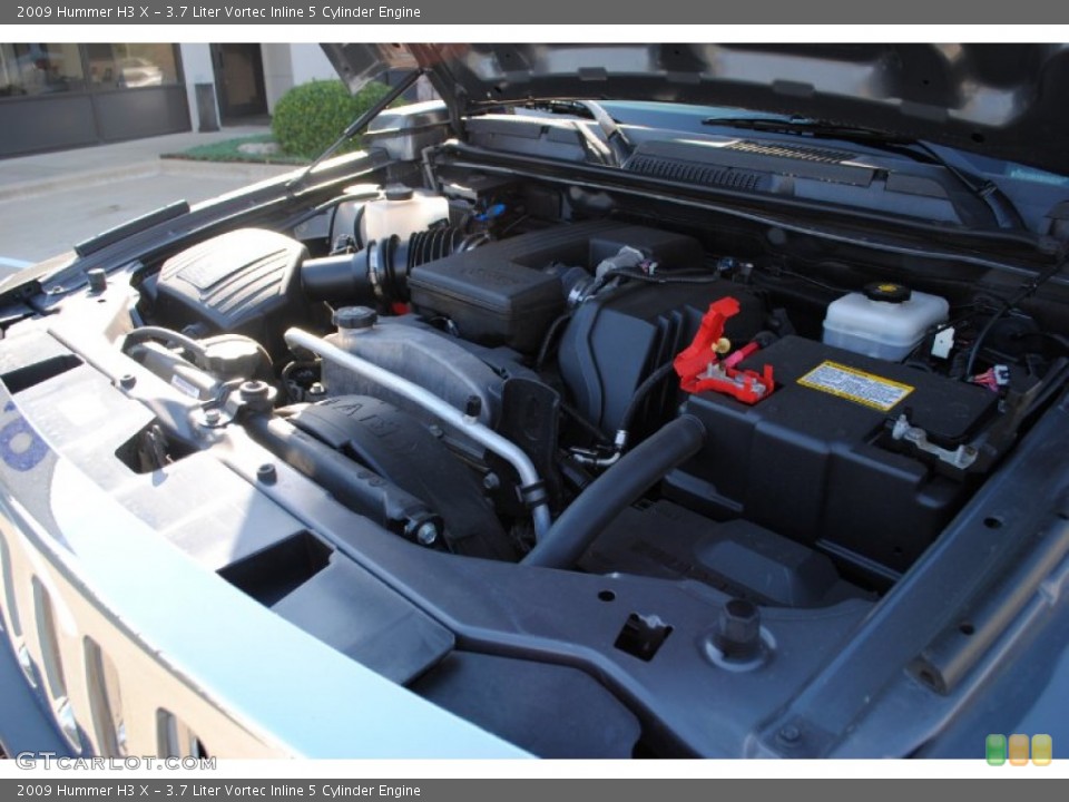 3.7 Liter Vortec Inline 5 Cylinder Engine for the 2009 Hummer H3 #55199190