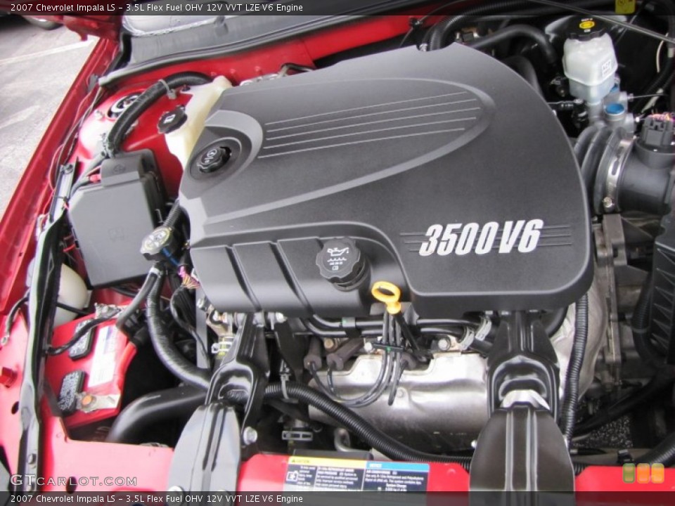 3.5L Flex Fuel OHV 12V VVT LZE V6 Engine for the 2007 Chevrolet Impala #55199742