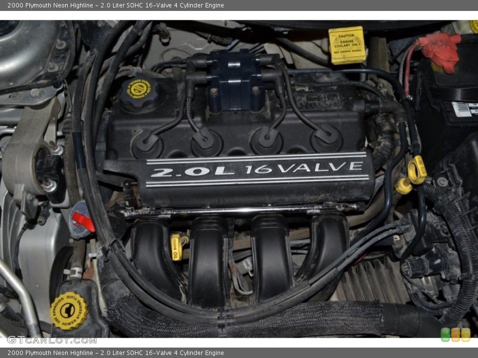 2.0 Liter SOHC 16-Valve 4 Cylinder Engine for the 2000 Plymouth Neon #55209330