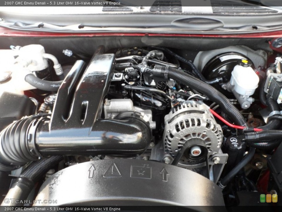 5.3 Liter OHV 16-Valve Vortec V8 Engine for the 2007 GMC Envoy #55217675