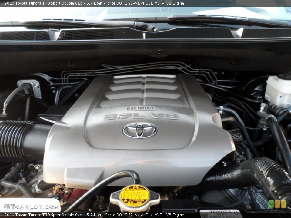 5.7 Liter i-Force DOHC 32-Valve Dual VVT-i V8 Engine for the 2010 Toyota Tundra #55218503