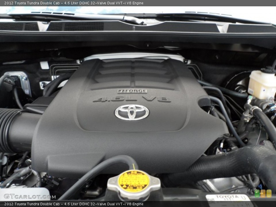 4.6 Liter DOHC 32-Valve Dual VVT-i V8 Engine for the 2012 Toyota Tundra #55219744