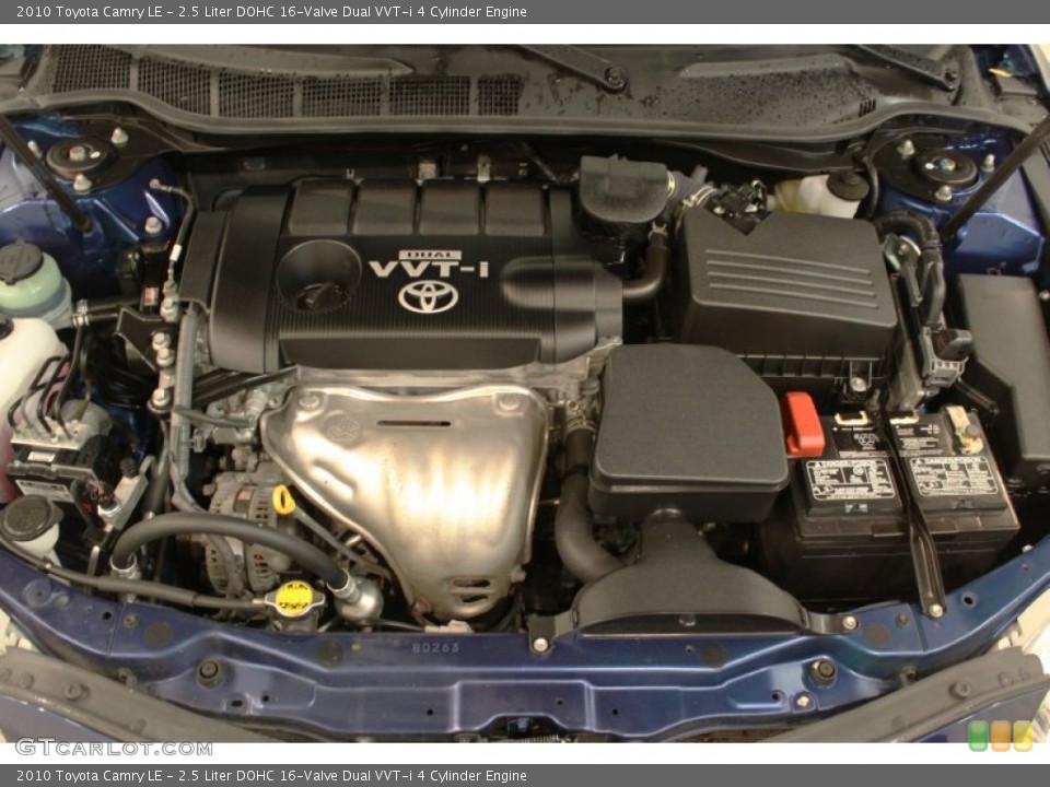 2.5 Liter DOHC 16-Valve Dual VVT-i 4 Cylinder Engine for the 2010 Toyota Camry #55220851
