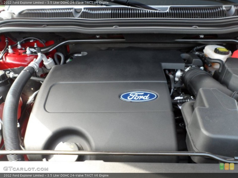 3.5 Liter DOHC 24-Valve TiVCT V6 Engine for the 2012 Ford Explorer #55222615