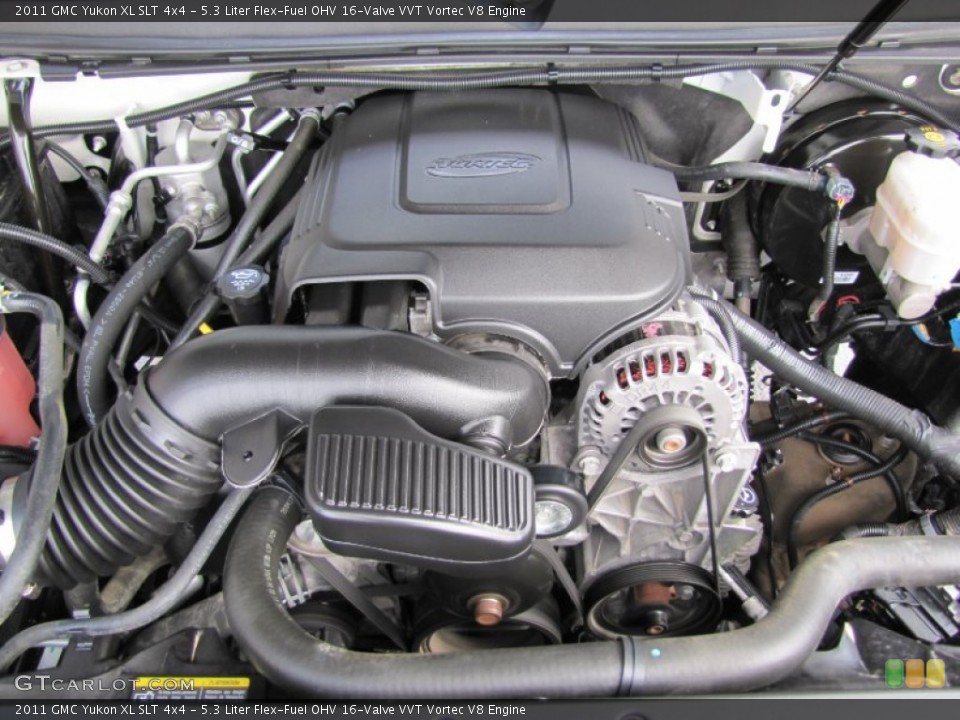 5.3 Liter Flex-Fuel OHV 16-Valve VVT Vortec V8 Engine for the 2011 GMC Yukon #55222984