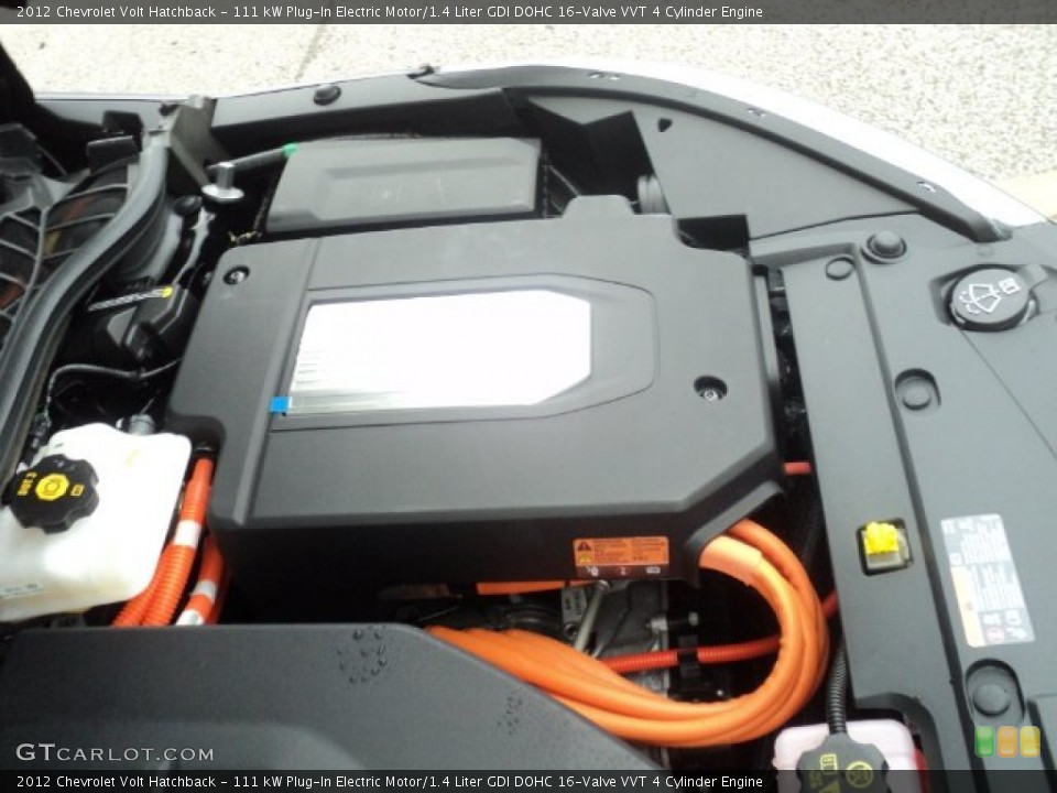 111 kW Plug-In Electric Motor/1.4 Liter GDI DOHC 16-Valve VVT 4 Cylinder Engine for the 2012 Chevrolet Volt #55238533