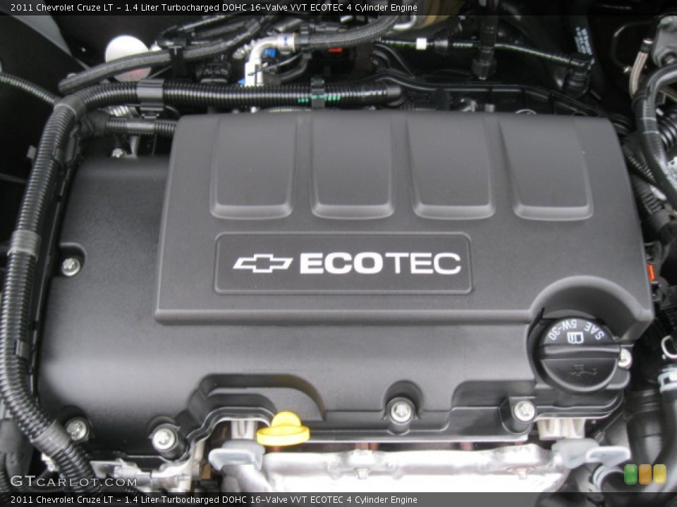 1.4 Liter Turbocharged DOHC 16-Valve VVT ECOTEC 4 Cylinder Engine for the 2011 Chevrolet Cruze #55239457