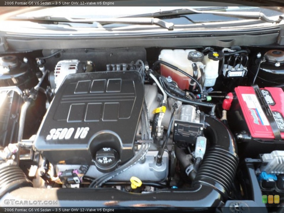 3.5 Liter OHV 12-Valve V6 Engine for the 2006 Pontiac G6 #55240123