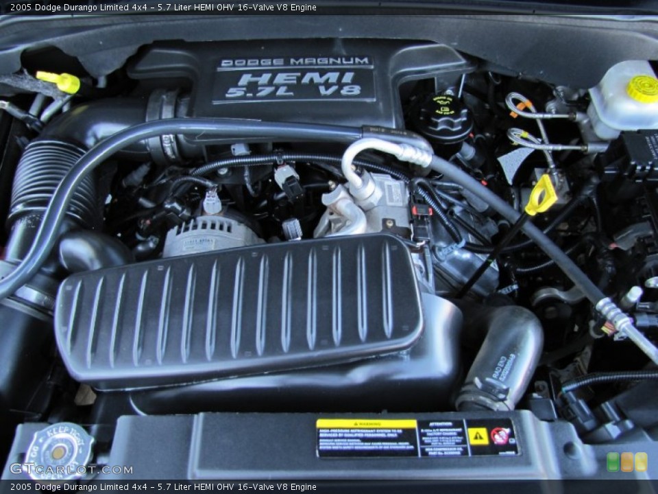 5.7 Liter HEMI OHV 16-Valve V8 Engine for the 2005 Dodge Durango #55246033