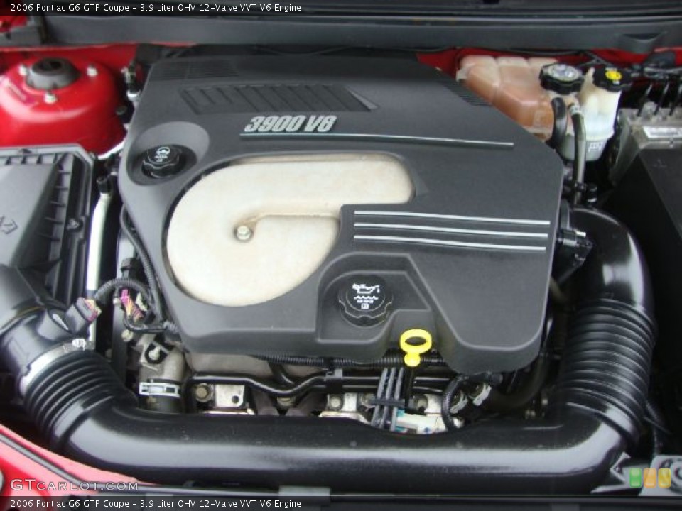 3.9 Liter OHV 12-Valve VVT V6 Engine for the 2006 Pontiac G6 #55248091