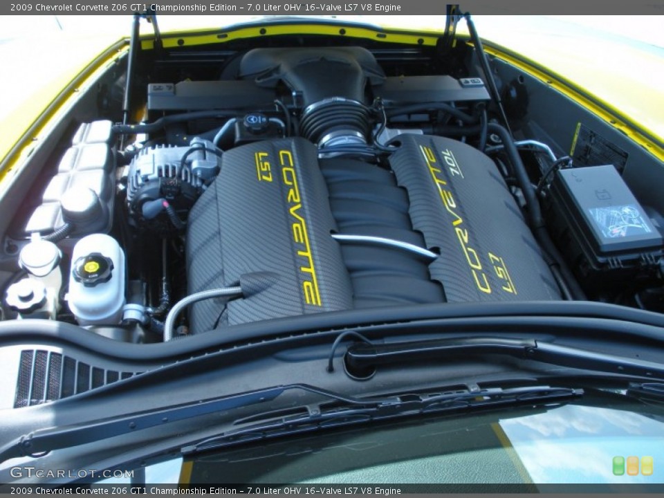 7.0 Liter OHV 16-Valve LS7 V8 Engine for the 2009 Chevrolet Corvette #55259499