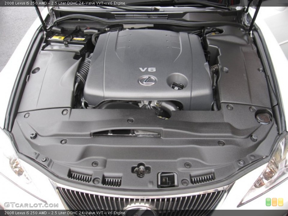 2.5 Liter DOHC 24-Valve VVT-i V6 Engine for the 2008 Lexus IS #55262506