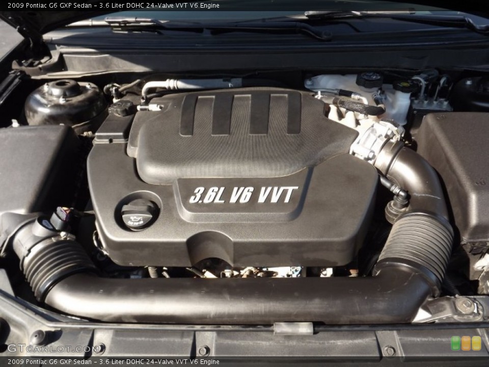 3.6 Liter DOHC 24-Valve VVT V6 Engine for the 2009 Pontiac G6 #55263664