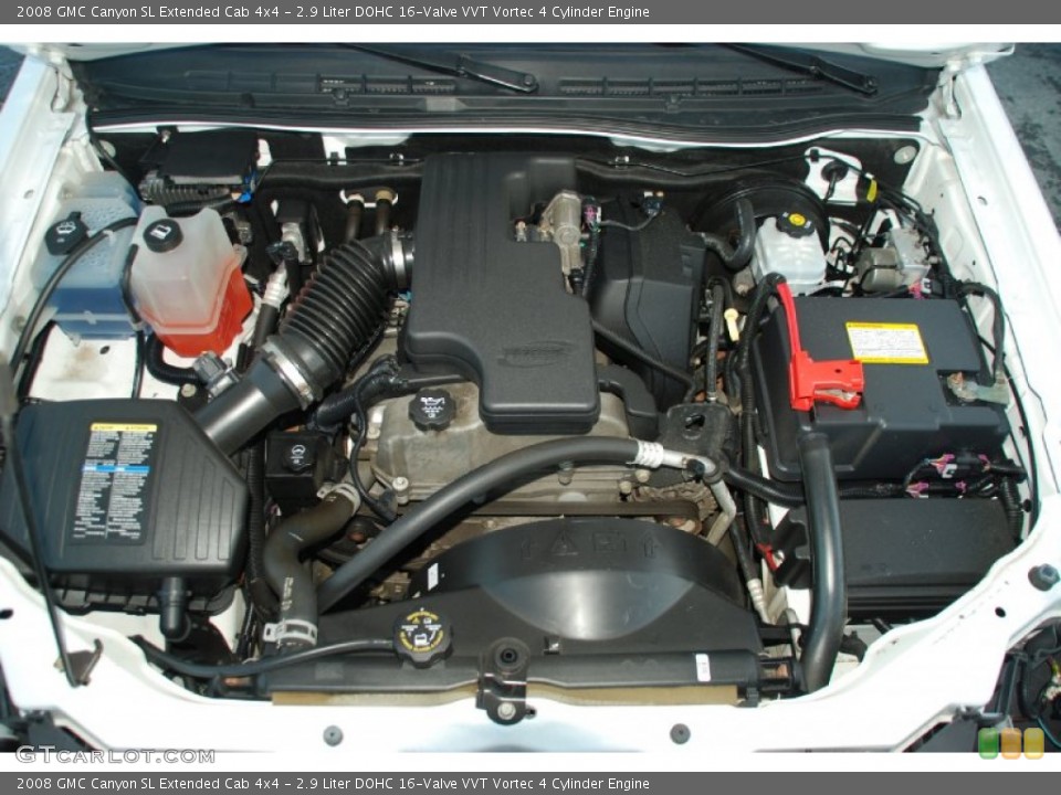 2.9 Liter DOHC 16-Valve VVT Vortec 4 Cylinder Engine for the 2008 GMC Canyon #55264240
