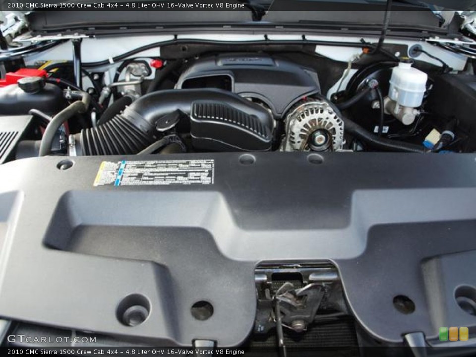 4.8 Liter OHV 16-Valve Vortec V8 Engine for the 2010 GMC Sierra 1500 #55268296