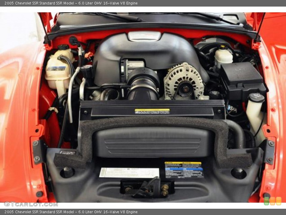 6.0 Liter OHV 16-Valve V8 Engine for the 2005 Chevrolet SSR #55269157