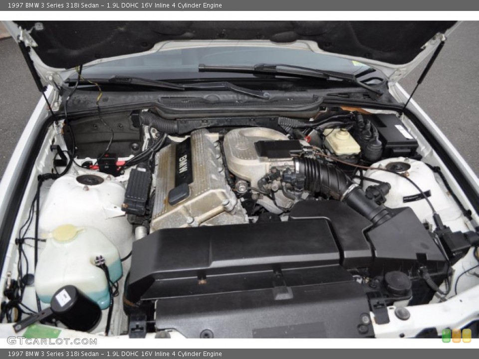 1.9L DOHC 16V Inline 4 Cylinder 1997 BMW 3 Series Engine
