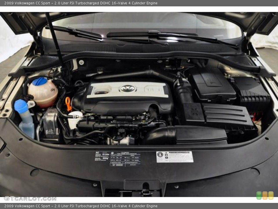 2.0 Liter FSI Turbocharged DOHC 16-Valve 4 Cylinder Engine for the 2009 Volkswagen CC #55269412