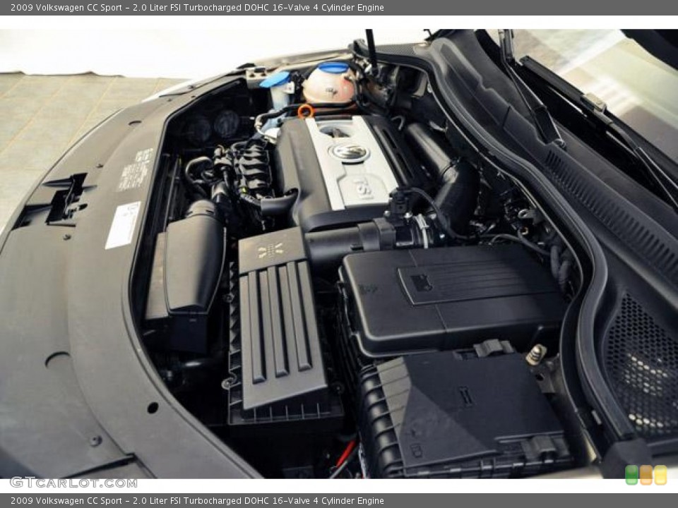 2.0 Liter FSI Turbocharged DOHC 16-Valve 4 Cylinder Engine for the 2009 Volkswagen CC #55269418