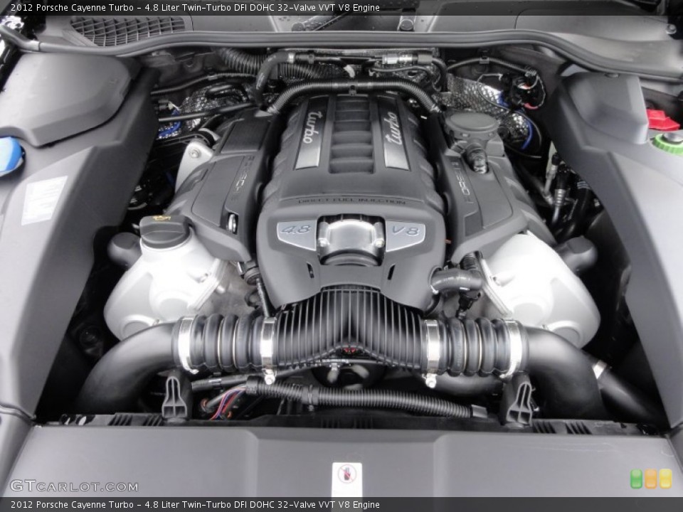 4.8 Liter Twin-Turbo DFI DOHC 32-Valve VVT V8 Engine for the 2012 Porsche Cayenne #55272530