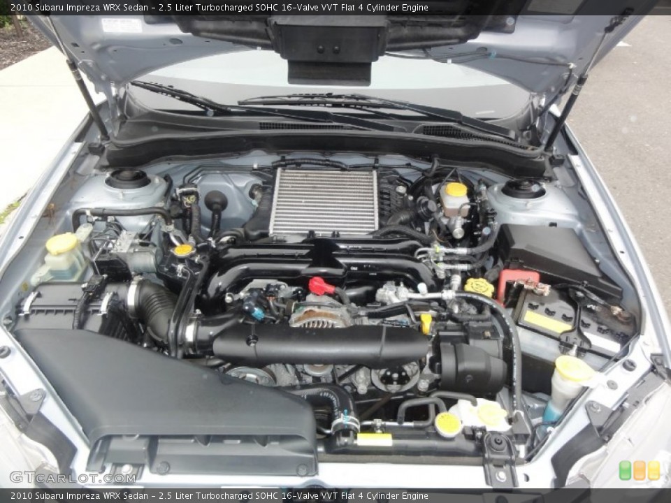 2.5 Liter Turbocharged SOHC 16-Valve VVT Flat 4 Cylinder Engine for the 2010 Subaru Impreza #55278062