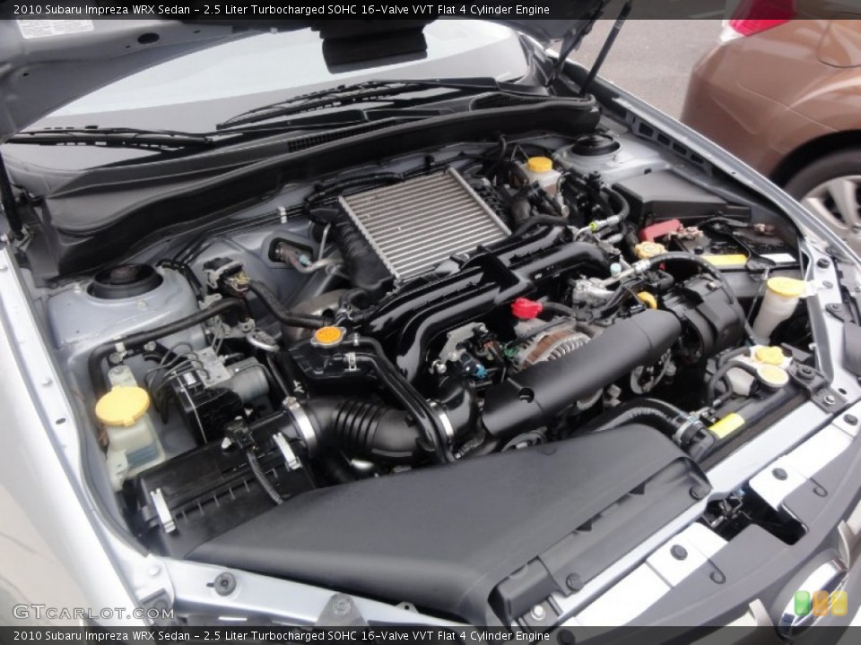 2.5 Liter Turbocharged SOHC 16-Valve VVT Flat 4 Cylinder Engine for the 2010 Subaru Impreza #55278086