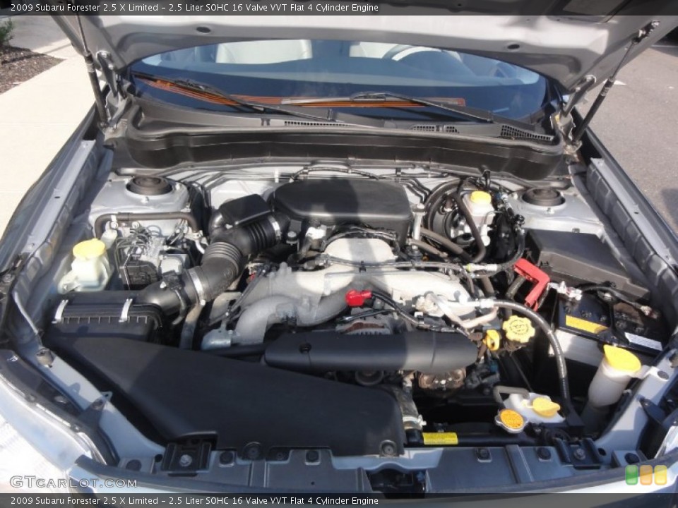 2.5 Liter SOHC 16 Valve VVT Flat 4 Cylinder Engine for the 2009 Subaru Forester #55278635