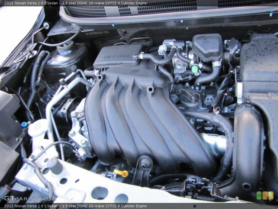 1.6 Liter DOHC 16-Valve CVTCS 4 Cylinder Engine for the 2012 Nissan Versa #55282338