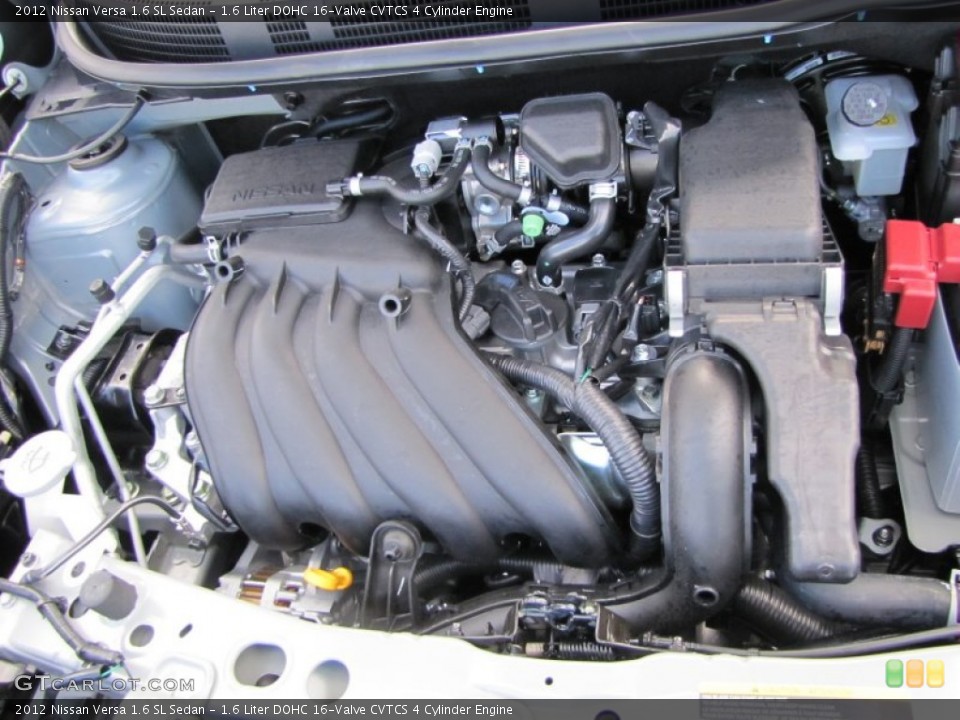 1.6 Liter DOHC 16-Valve CVTCS 4 Cylinder Engine for the 2012 Nissan Versa #55282386